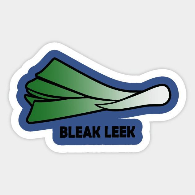 Bleak Leek Sticker by whodi sease